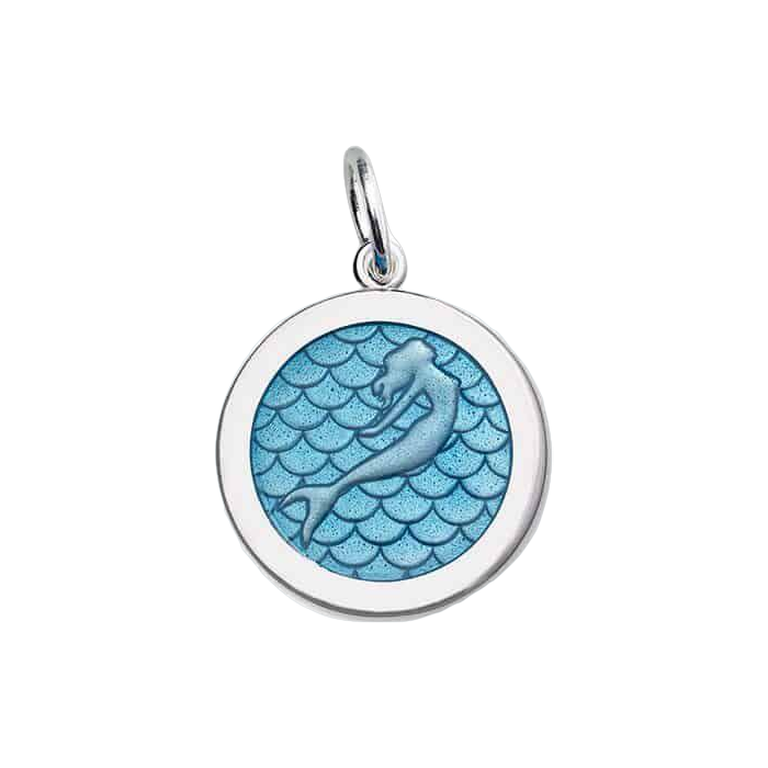 Lola Jewelry Mermaid Pendant Blue Sea
