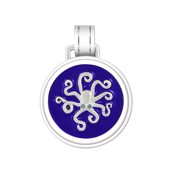  LOLA® Octopus Pendant Royal Blue Large