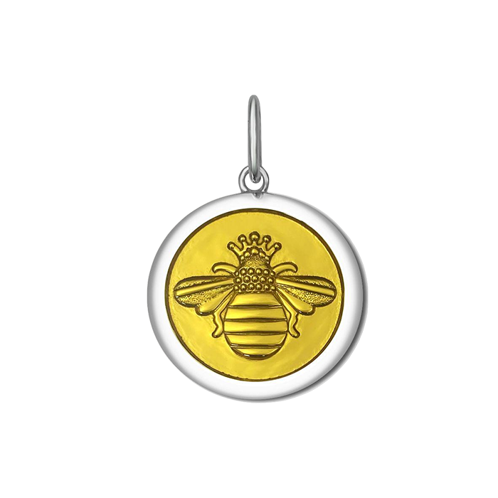 Lola Jewelry Queen Bee Gold Pendant Gold