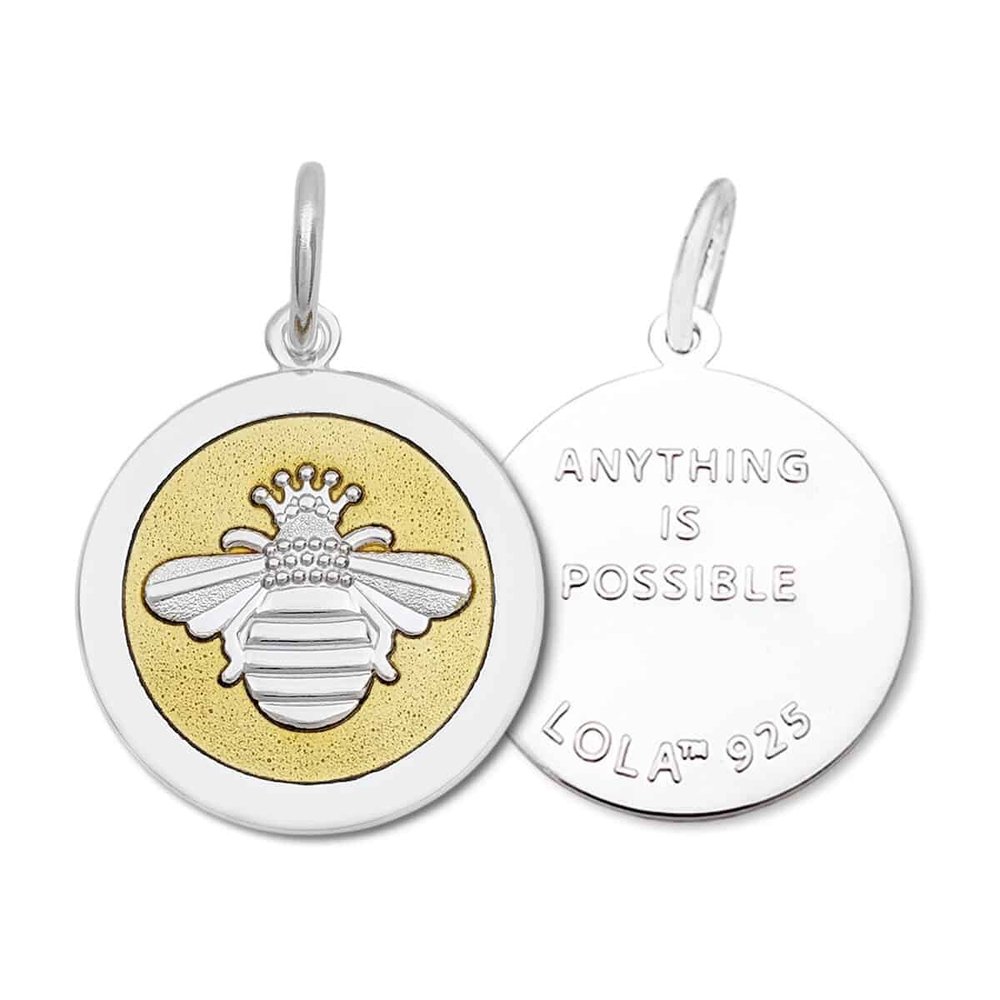 Cute Bee Necklace in Gold, Silver or Rose Gold, with 10g UK Wildflower  seeds – Seeds4Bees Ltd