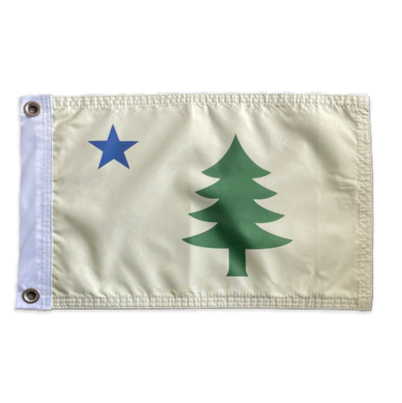 Maine 1901 18"x12" Flag