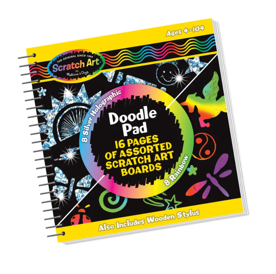 Melissa and Doug Scratch Art® Doodle Pad Book