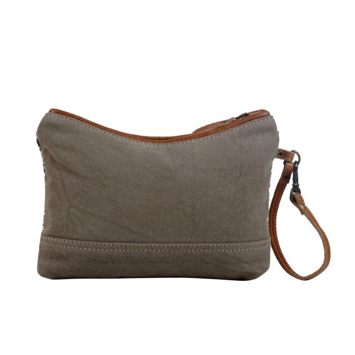 Myra Waxed Cotton Pocket Bag