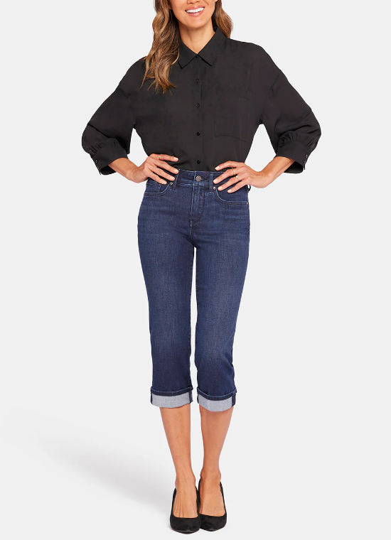 NYDJ Marilyn Straight Crop Jeans