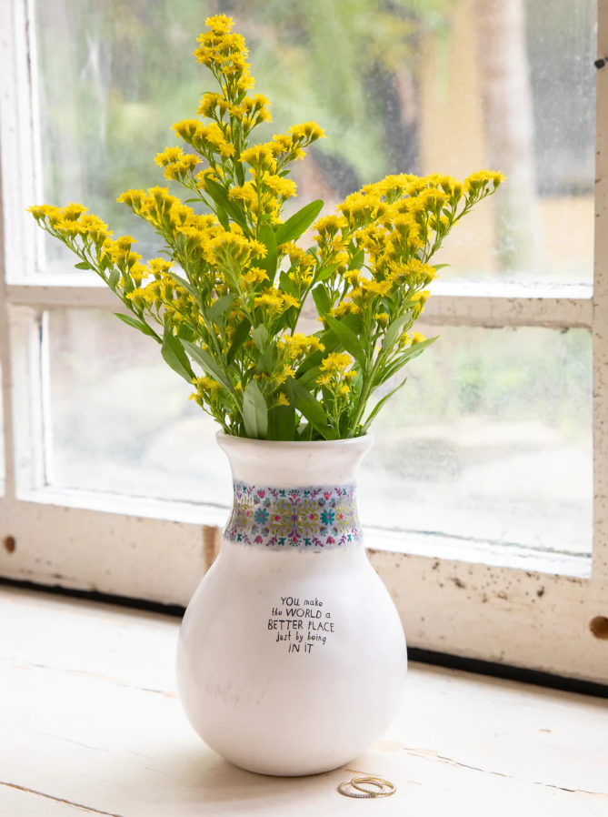 Natural Life Catalina Bouquet Vase World Better