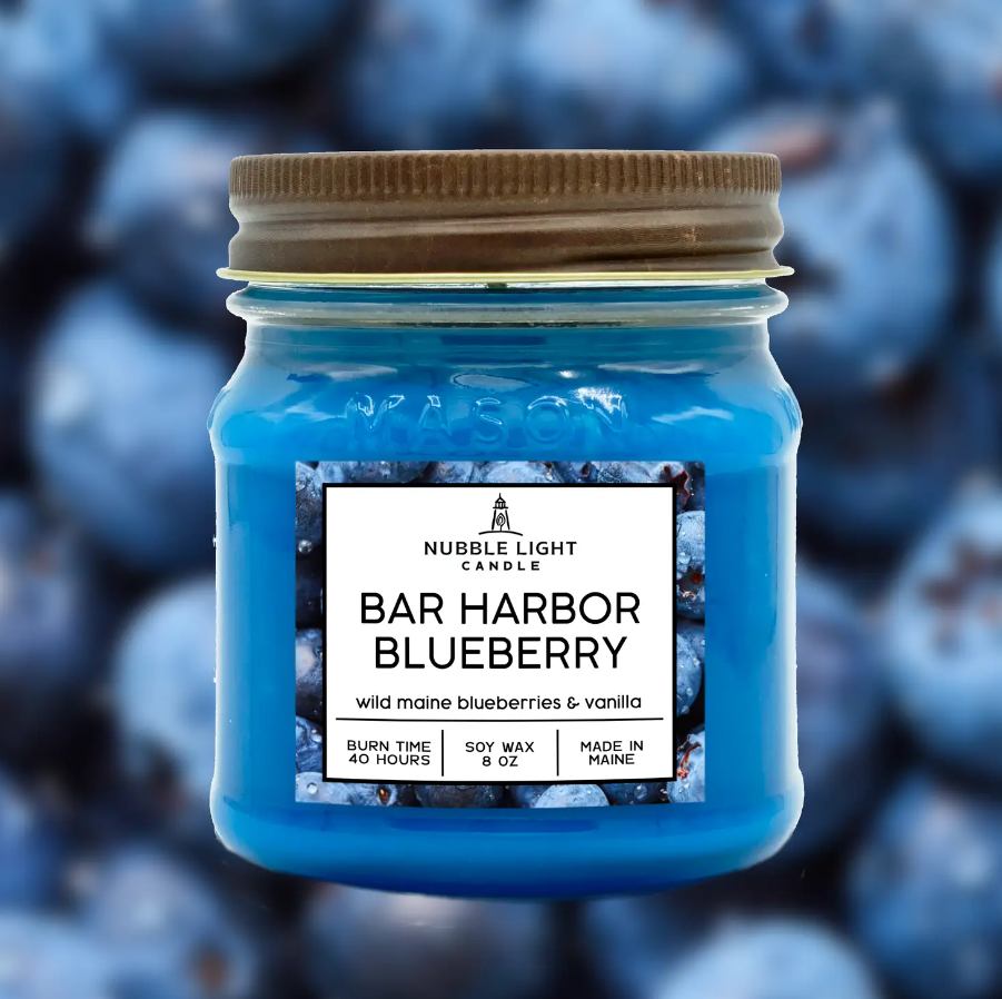 Bar Harbor Blueberry 8oz. Soy Candle