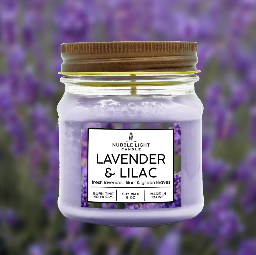 Lavender & Lilac 8oz. Soy Candle