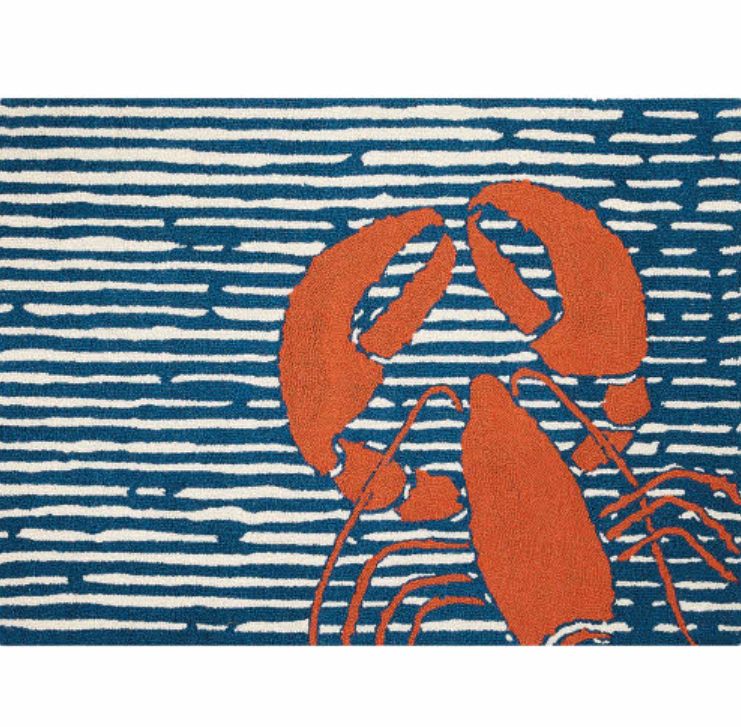 Peking Handicraft Waterline Lobster Rug 