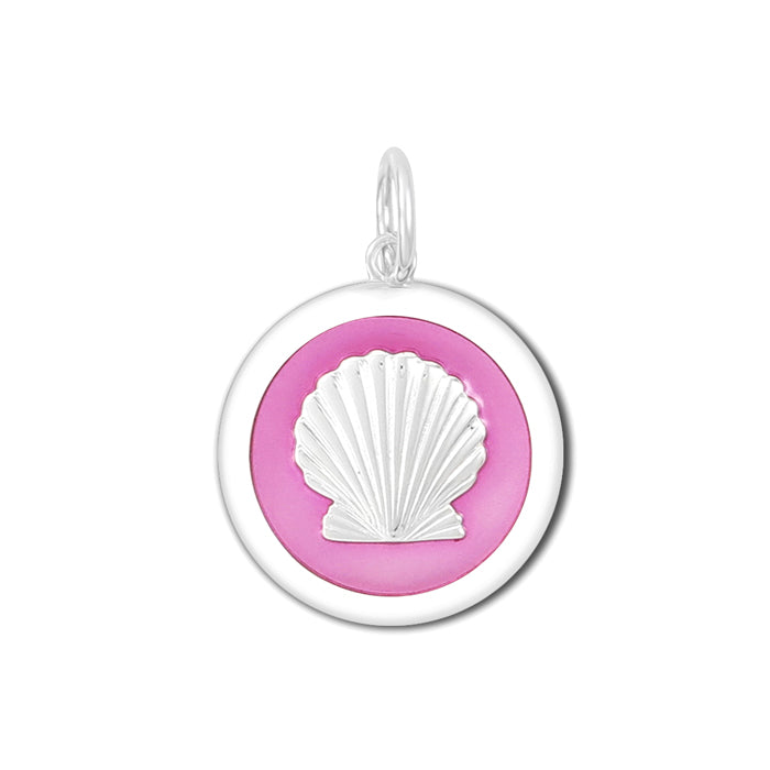 Lola Jewelry Shell Pendant Vintage Pink