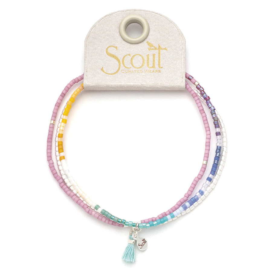 Scout Curated Wears Chromacolor Miyuki Bracelet Trio - Bright