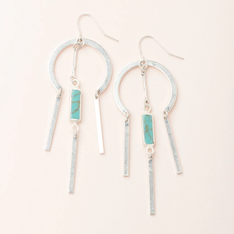 Scout Curated Wears Dream Stone Earring - Turquoise/Silver