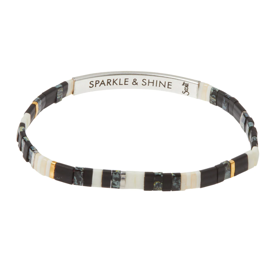 Scout Curated Wears Good Karma Miyuki Bracelet | Sparkle & Shine