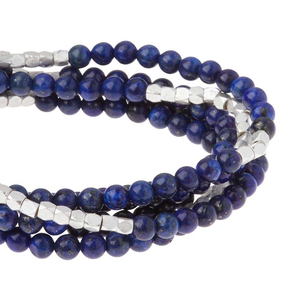 Scout Curated Wears Stone Wrap: Lapis - Stone of Truth