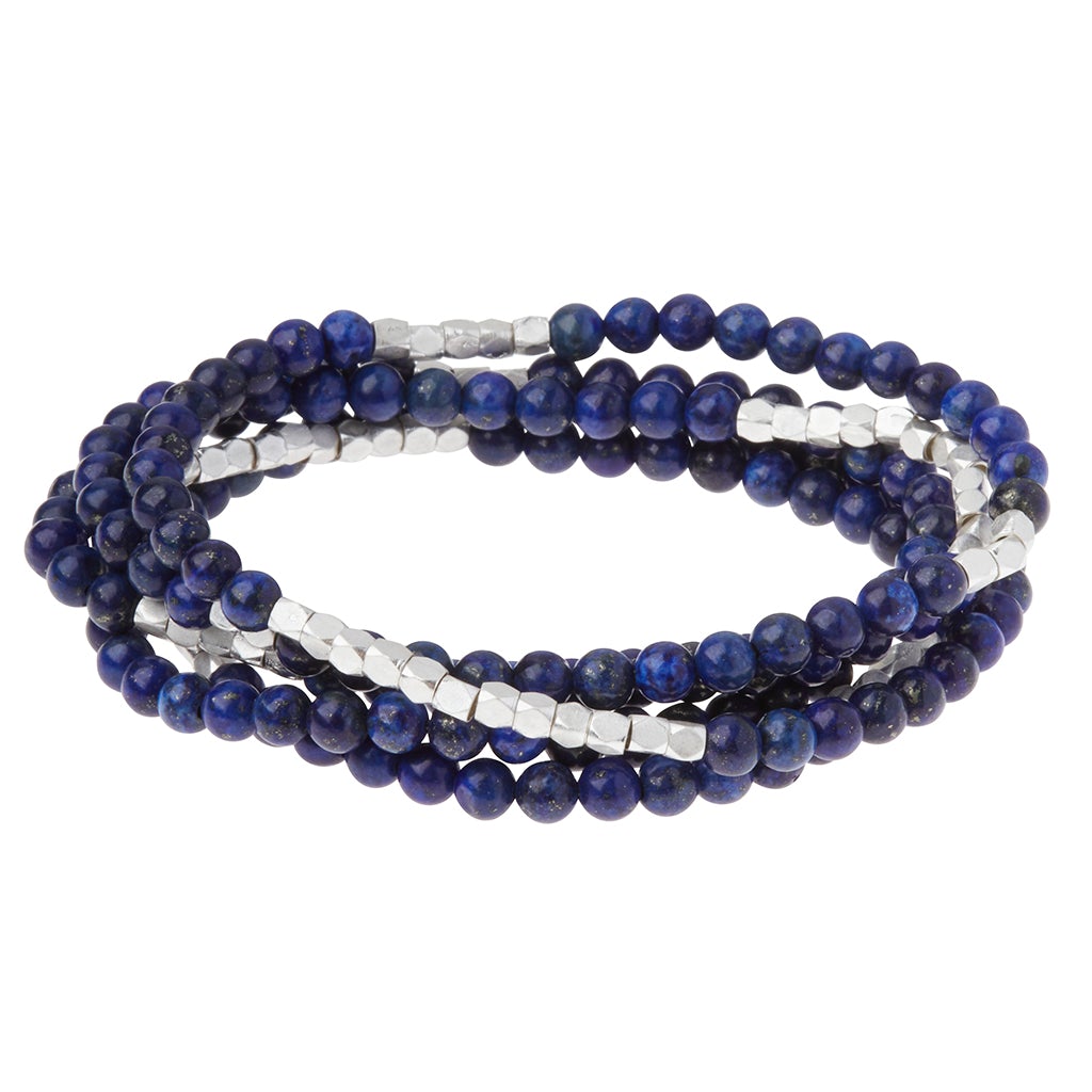 Scout Curated Wears Stone Wrap: Lapis - Stone of Truth