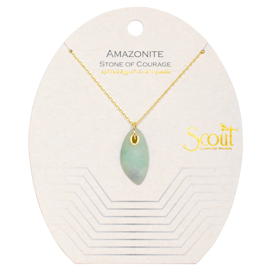 Scout Curated Wears Organic Stone Necklace Amazonite