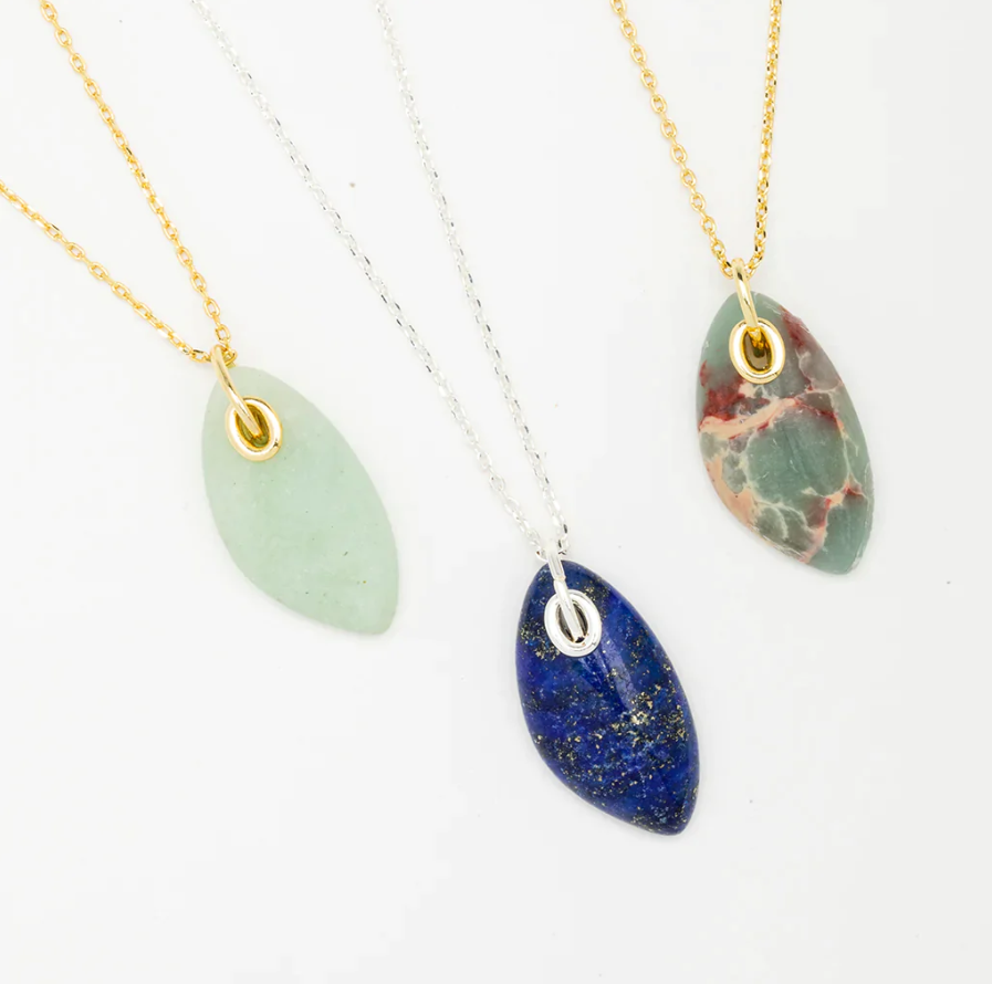 Scout Curated Wears Organic Stone Necklace Lapis