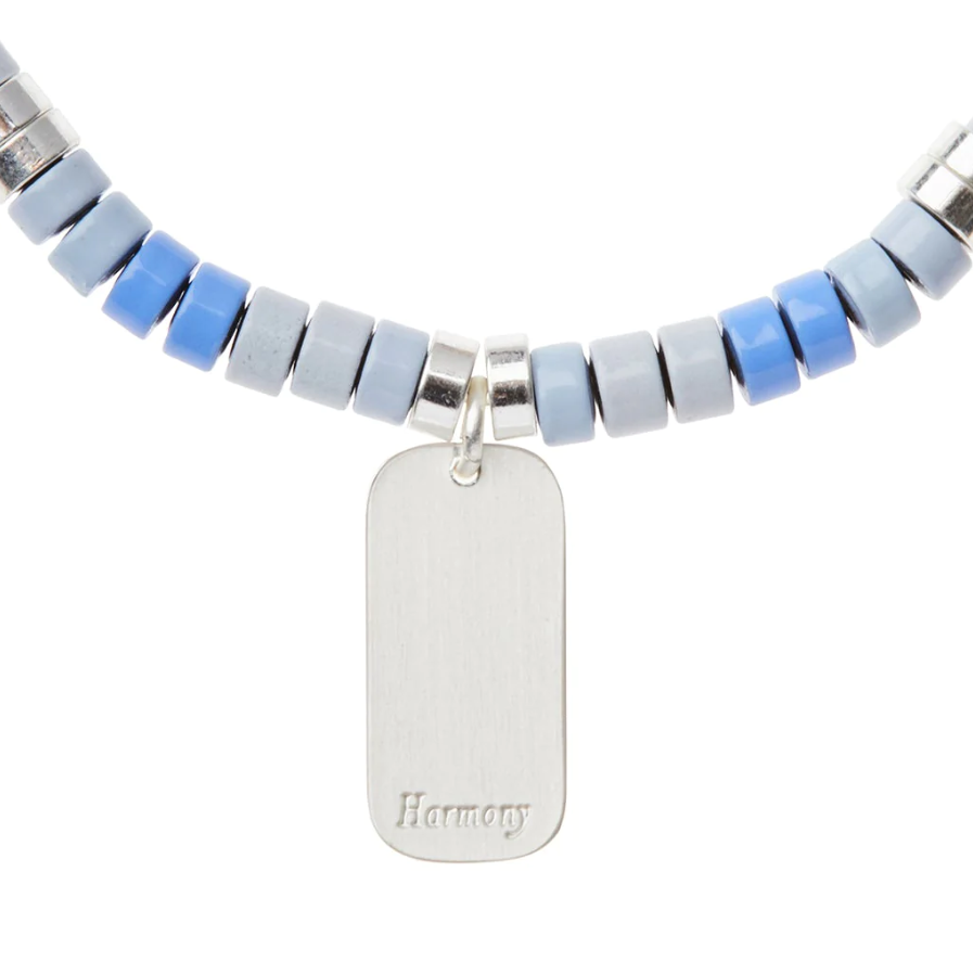 Scout Curated Wears Stone Intention Charm Bracelet - Howlite/Silver