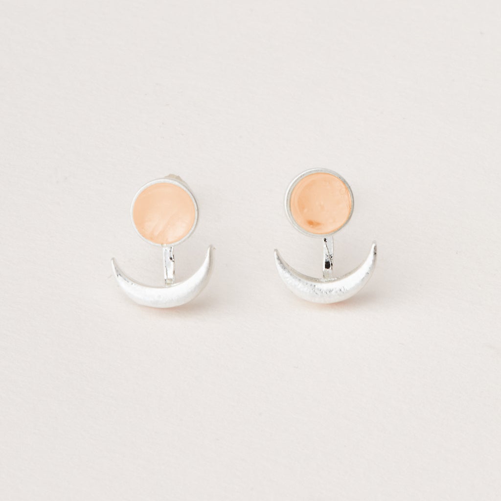 Scout Curated Wears Stone Moon Phase Ear Jacket - Sunstone