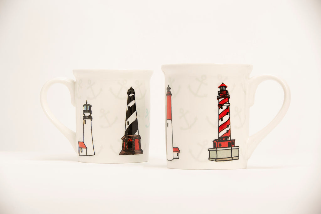 lighthouse mug