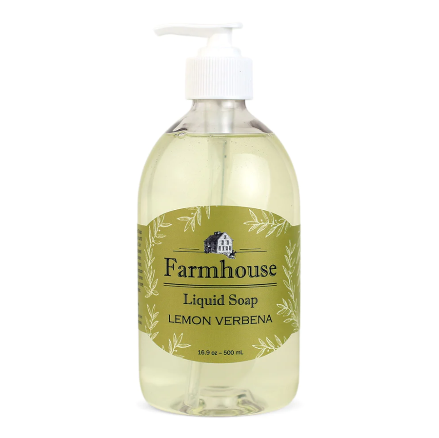Sweet Grass Farm Farmhouse Natural Liquid Hand Soap Lemon Verbena