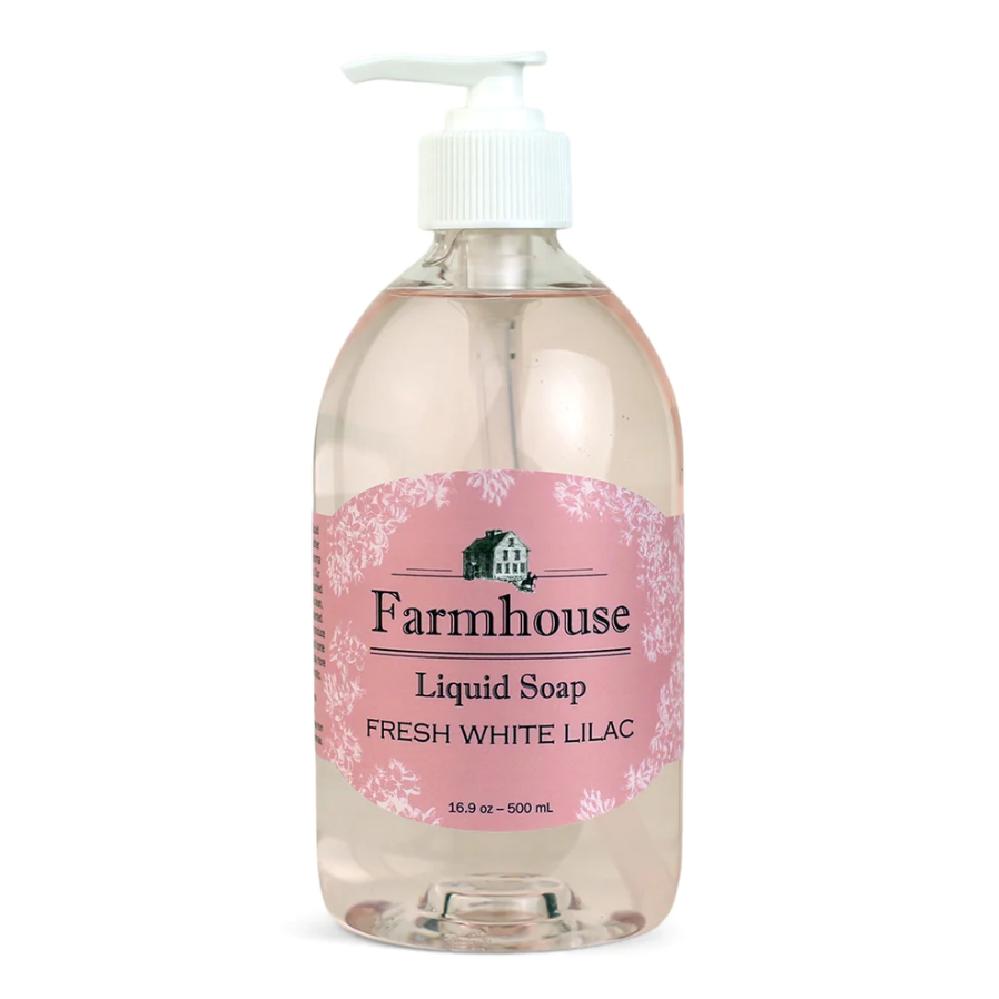 Sweet Grass Farm Farmhouse Natural Liquid Hand Soap White Lilac