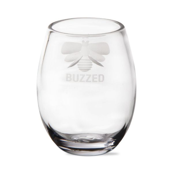 Buzzed Stemless Wine Glass