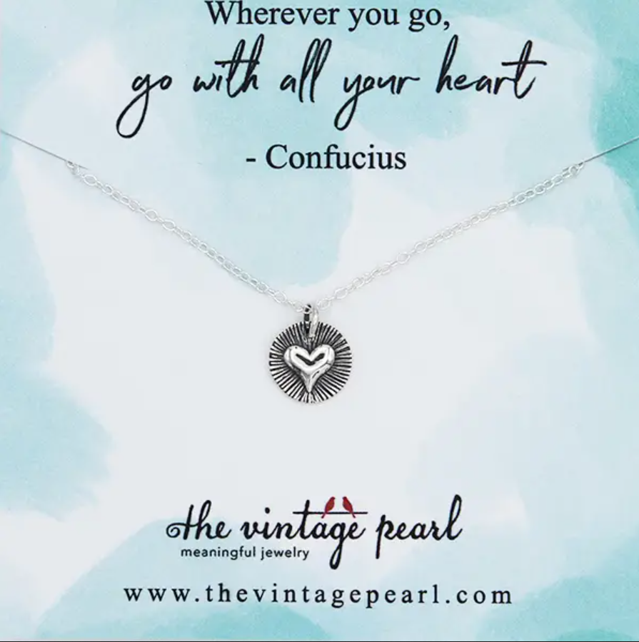 The Vintage Pearl Go With All Your Heart Necklace
