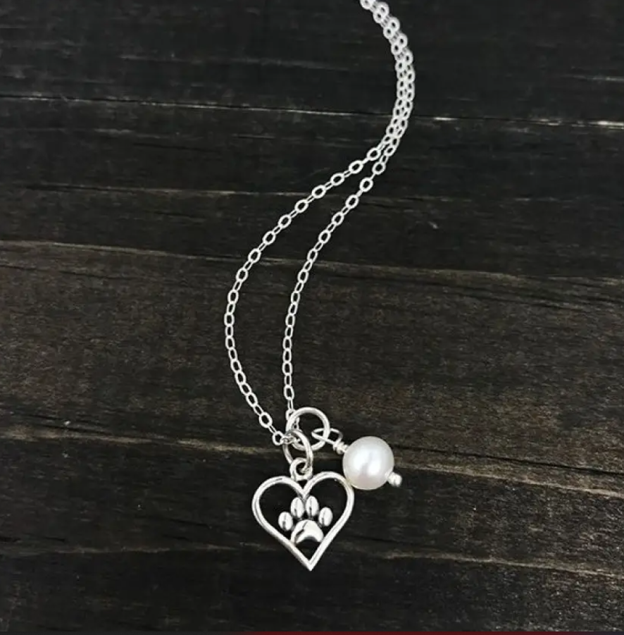 The Vintage Pearl The Road to My Heart Necklace