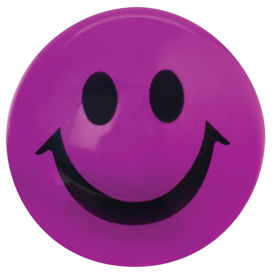 Toysmith Light-Up Happy Ball Purple