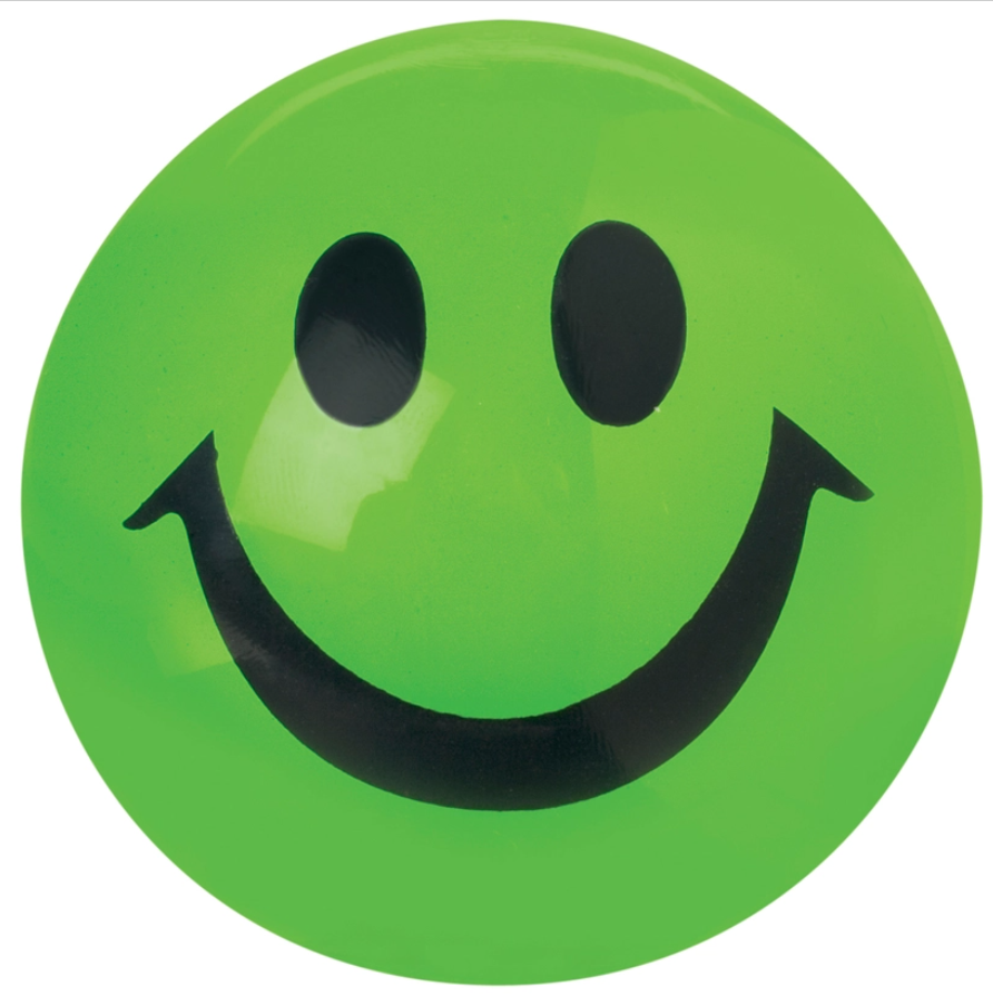Toysmith Light-Up Happy Ball Green