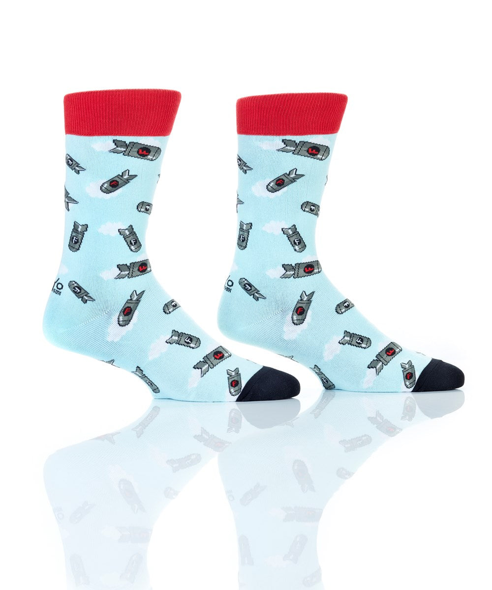 Yo Sox Eff Bomb Crew Socks – Daisy Trading Co.